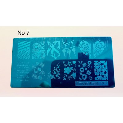 Plaque de stamping XL no7